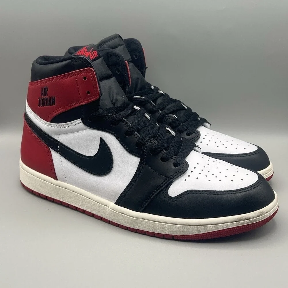 Nike Air Jordan 1 Retro OG High Black Toe Reimagined - Men's Size 11 USED